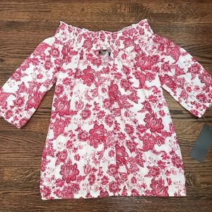 Off the Shoulder Spring Blouse